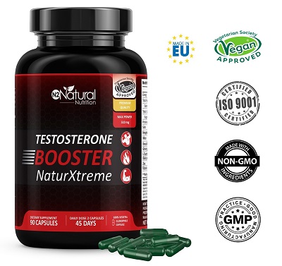 Testosterone natural booster NaturXtreme N2 natural nutrition